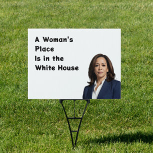 Harris White House Customized Sign