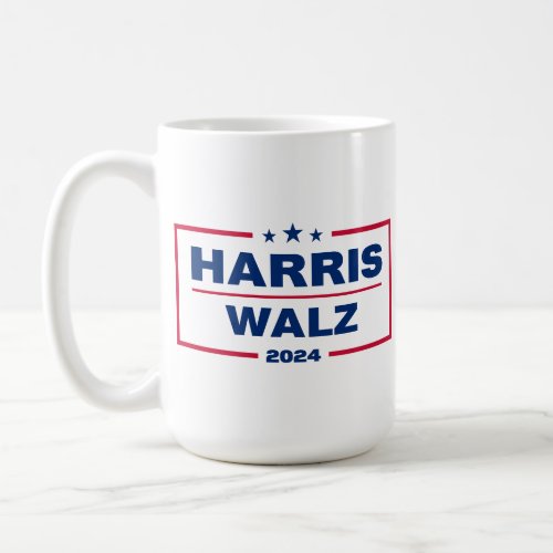 Harris Wlaz 2024 Kamala Harris Tim Walz Election Coffee Mug