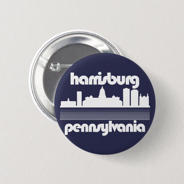 Harrisburg,Pennsylvania Button (Front & Back)
