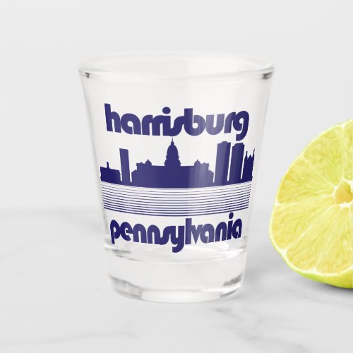 HarrisburgPennsylvania Shot Glass