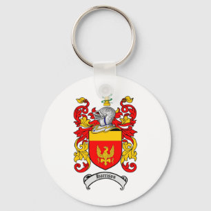 HARRISON FAMILY CREST -  HARRISON COAT OF ARMS KEYCHAIN