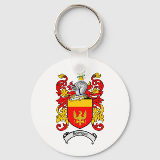 HARRISON FAMILY CREST -  HARRISON COAT OF ARMS KEYCHAIN