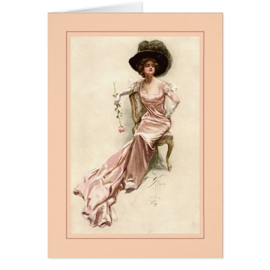 Harrison Fisher illustration Cards (Front)