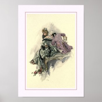 Harrison Fisher Poster by Vintagearian at Zazzle