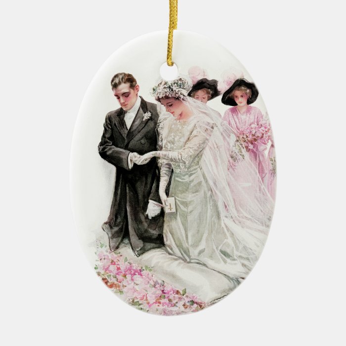 Harrison Fisher The Wedding Christmas Ornament