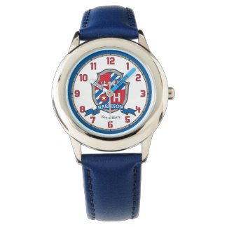 Harrison name meaning letter H crest red blue bird Watch