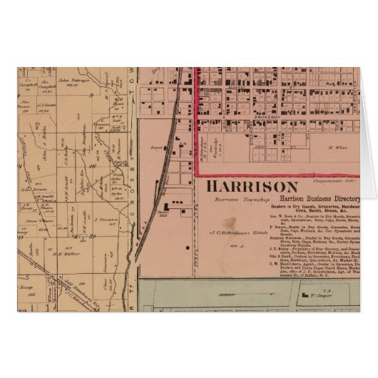 Harrison Township, Ohio Cards (Front Horizontal)