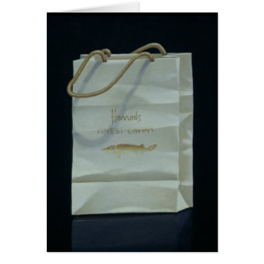 Harrods Caviar Bag 1989 Cards (Front)