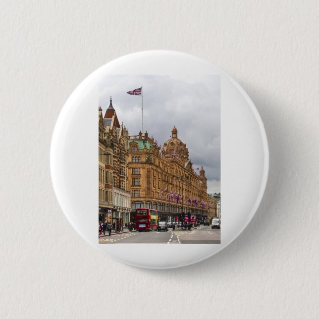 Harrods of Knightsbridge Button (Front)