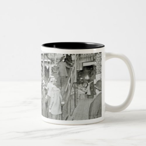 Harrods Provision Department c1901 Two_Tone Coffee Mug