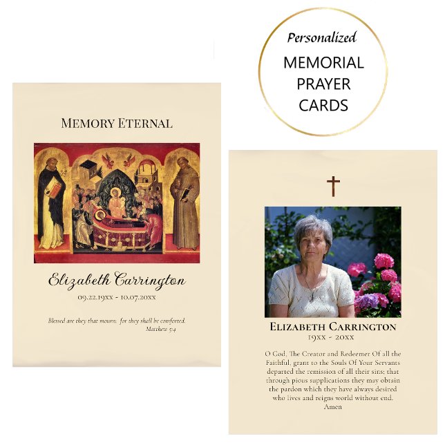 Harrowing of Hades Orthodox Funeral Prayer Card    (Creator Uploaded)