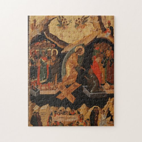 Harrowing of Hell Orthodox Christian Icon Jigsaw Puzzle