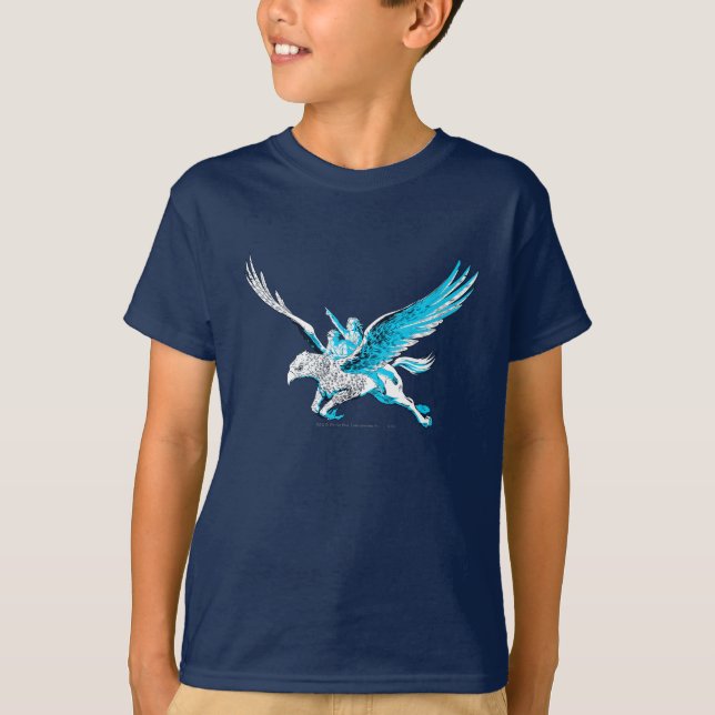 Harry and Hermione on a Hippogriff T-Shirt (Front)