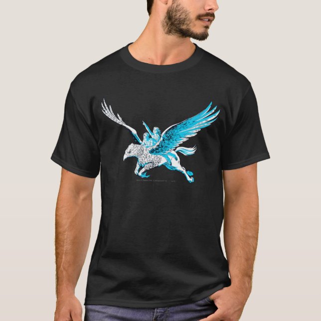 Harry and Hermione on a Hippogriff T-Shirt (Front)