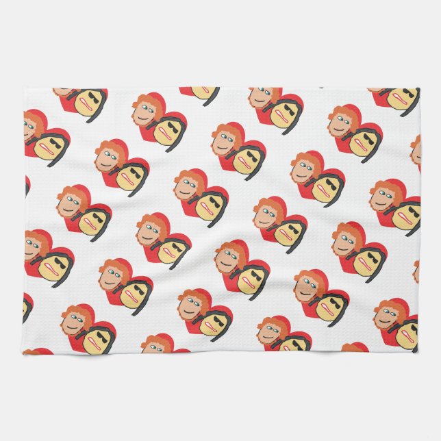 Harry and Meghan Kitchen Towel (Horizontal)