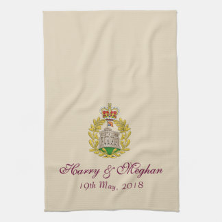 Harry and Meghan Royal Wedding Dish Towel