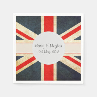 Harry and Meghan Royal Wedding Paper Napins Napkins