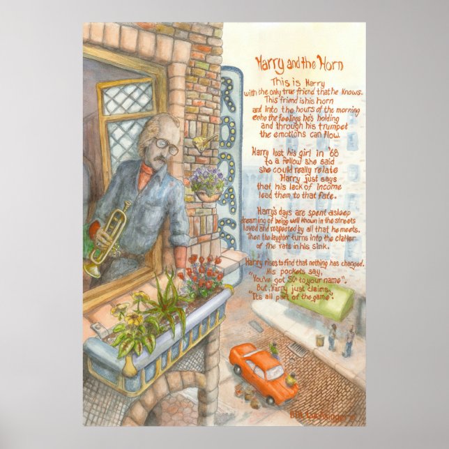 Harry And The Horn - Poster (Front)