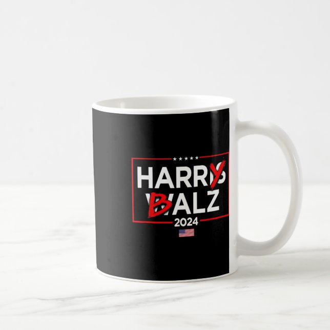 Harry Bheimer Harris 24 Kamala Harris For Presiden Coffee Mug (Right)