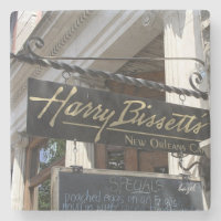 Harry Bissetts Athens Georgia Marble Stone Coaster