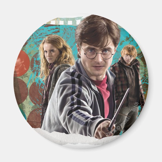 Harry, Hermione, and Ron 1 Magnet (Front)