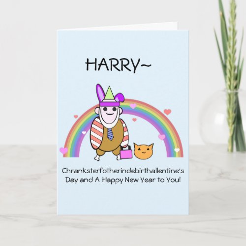 Harry Holidaze Holiday Card