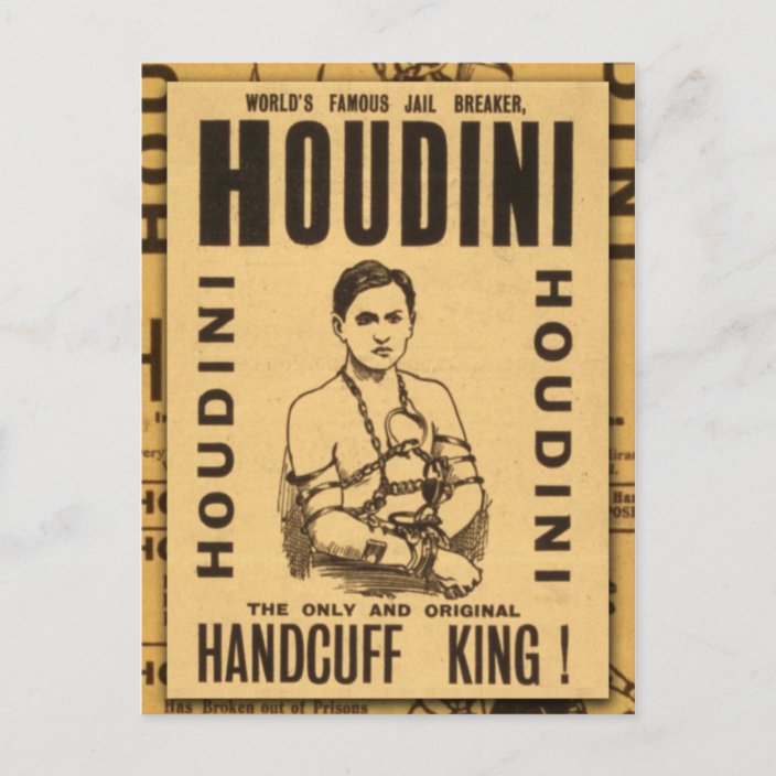 houdini the handcuff king