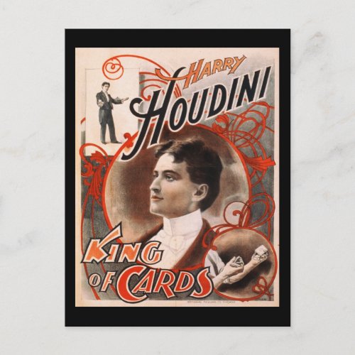 Harry Houdini King Of Cards