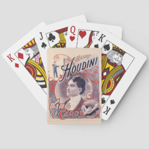 Harry Houdini, king of cards 1895 