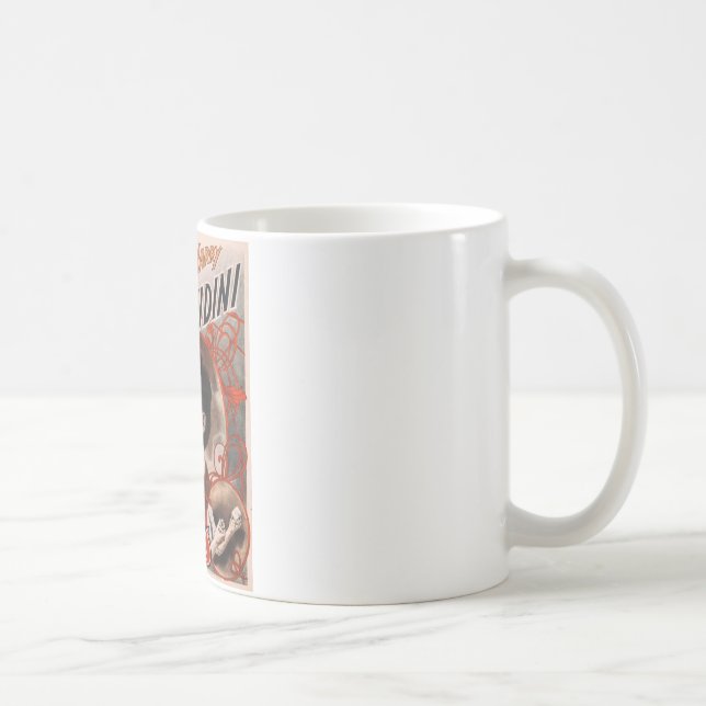 Harry Houdini King Of Cards Coffee Mug (Right)
