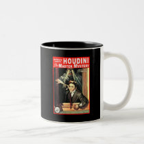 Harry Houdini Pulp Fiction Style Illustration