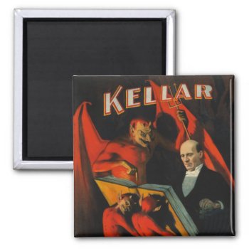 Harry Kellar Poster Magnet by vintage_gift_shop at Zazzle