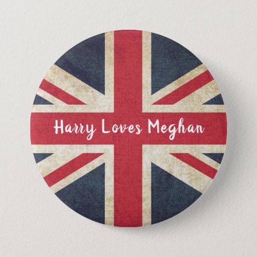 Harry LOVES Meghan Royal Wedding Button