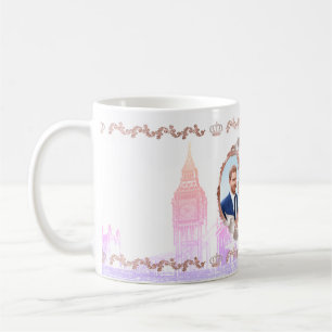 Harry+Meghan Rose Gold/DIY background color Coffee Mug