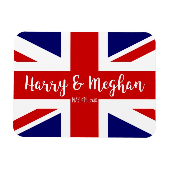 Harry & Meghan | Royal Wedding Commemoration Magnet (Horizontal)