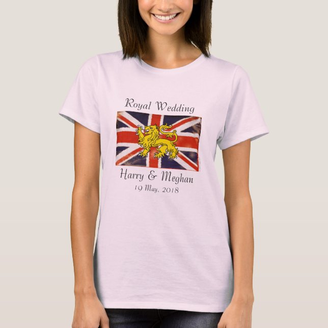 Harry & Meghan Royal Wedding Women's T-Shirt (Front)