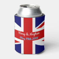 Harry & Meghan, Union Jack. Can Cooler