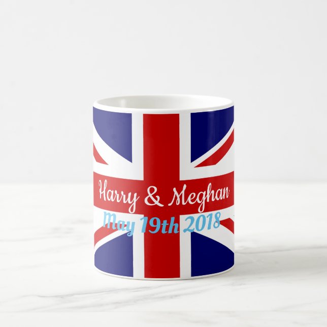 Harry & Meghan, Union Jack Coffee Mug (Center)