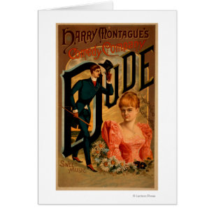 Harry Montague's Comedy "Dude" Theatre Poster Cards