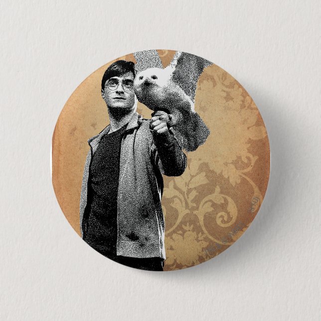 Harry Potter 12 Pinback Button (Front)