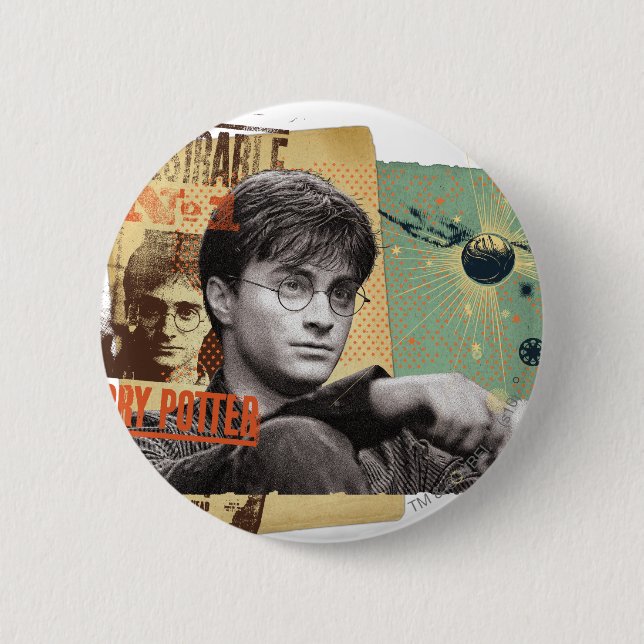 Harry Potter 13 Pinback Button (Front)