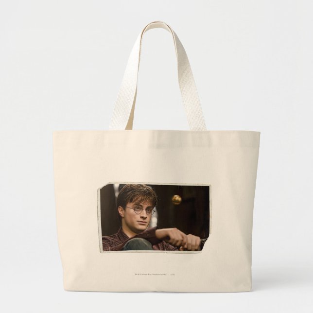 Harry Potter 17 Large Tote Bag (Front)