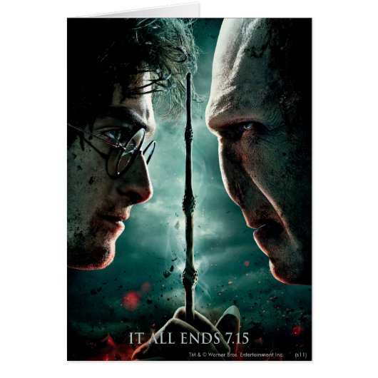 Harry Potter 7 Part 2 - Harry vs. Voldemort Cards (Front)