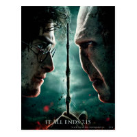 Harry Potter 7 Part 2 - Harry vs. Voldemort Postcard