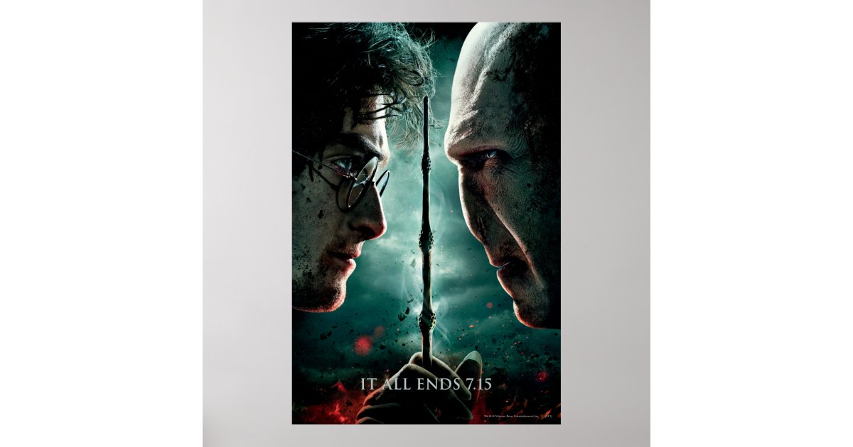 Harry Potter 7 Part 2 - Harry vs. Voldemort Poster