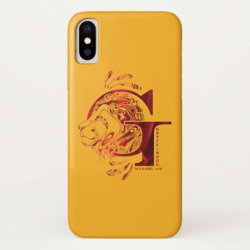 Harry Potter  Aguamenti GRYFFINDOR Graphic iPhone X Case