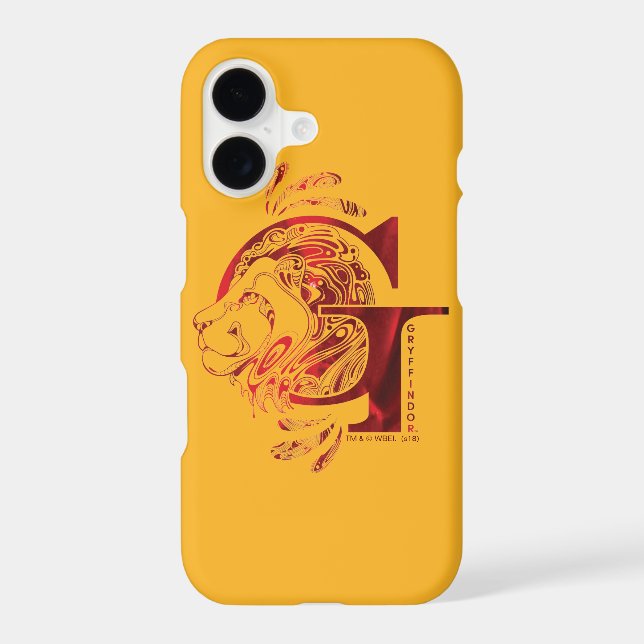Harry Potter | Aguamenti GRYFFINDOR™ Graphic Iphone Case (Back)