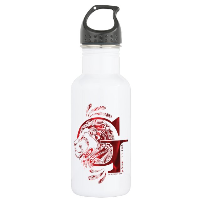 Harry Potter | Aguamenti GRYFFINDOR™ Graphic Stainless Steel Water Bottle (Front)