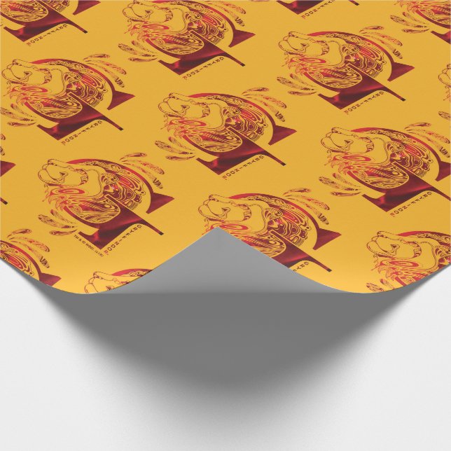 Harry Potter | Aguamenti GRYFFINDOR™ Graphic Wrapping Paper (Corner)