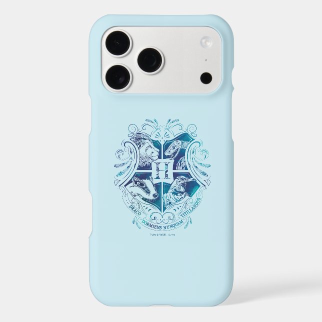 Harry Potter | Aguamenti HOGWARTS™ Crest Iphone Case (Back)